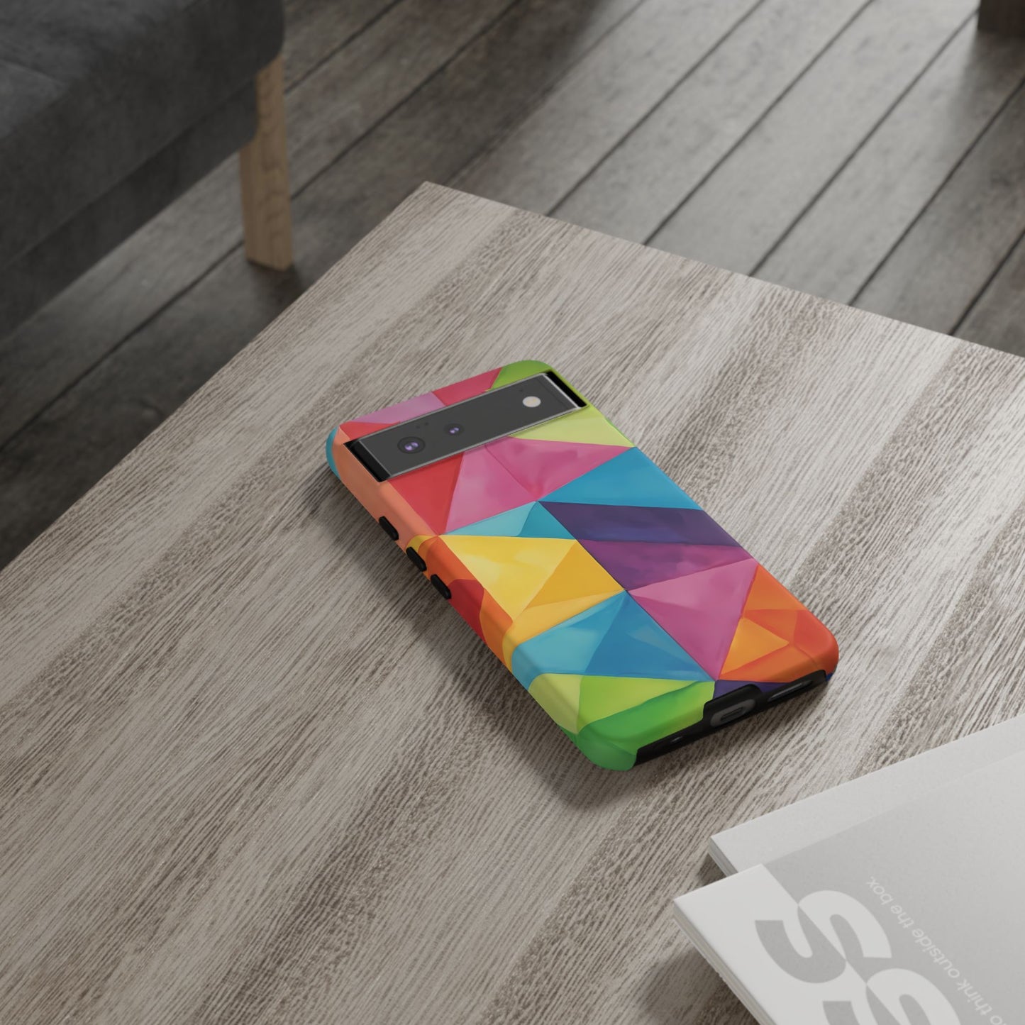 Geometric Play Phone Case for Google Pixel 8 Pro, Pixel 8, Pixel 7, Pixel 6 Pro, Pixel 6, Pixel 5 5G - Designed by Thalia