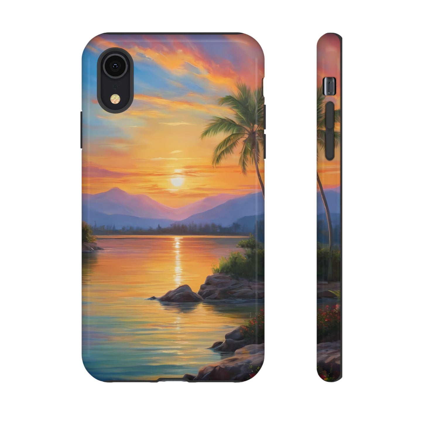 Sunset Serenade Phone Case for iPhone 8–16 Pro Max, Pixel 5–8 Pro, Galaxy S10–S24 Ultra - Designed by Thalia