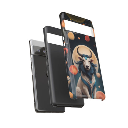 Chinese Zodiac Ox Phone Case for Google Pixel 8 Pro, Pixel 8, Pixel 7, Pixel 6 Pro, Pixel 6, Pixel 5 5G - Designed by Thalia