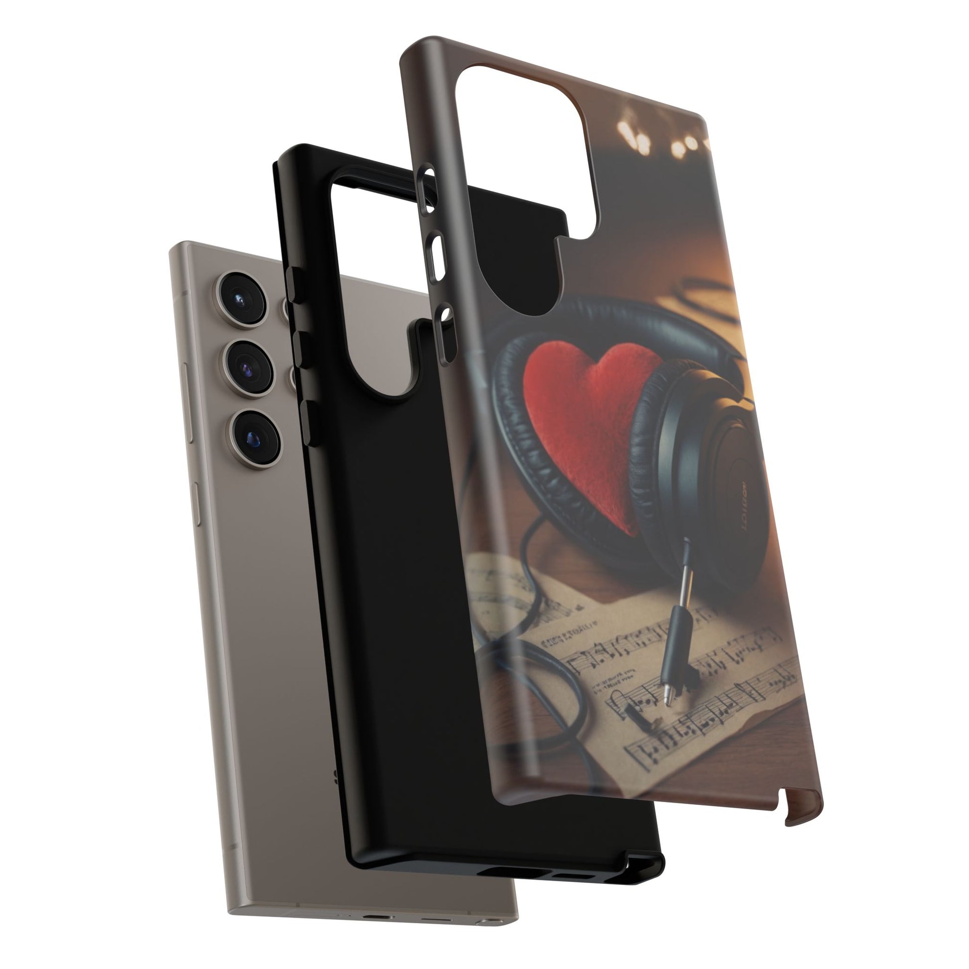 Love Key Custom Phone Case for Samsung Galaxy S10–S10 Plus, S20–S20 Ultra, S21, S22, S23, S24 Ultra - Designed by Thalia