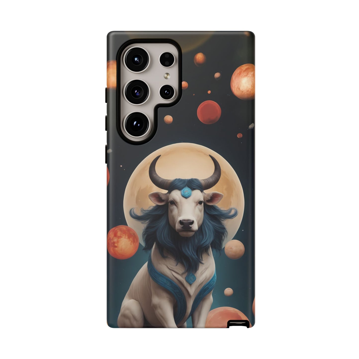 Chinese Zodiac Ox Custom Phone Case for Samsung Galaxy S10–S24 - Designed by Thalia