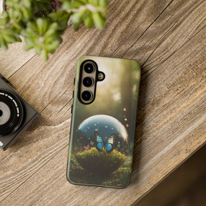 Butterfly Ball Custom Phone Case for Samsung Galaxy S10–S24 Ultra – Stylish, Unique & UV Protected - Designed by Thalia