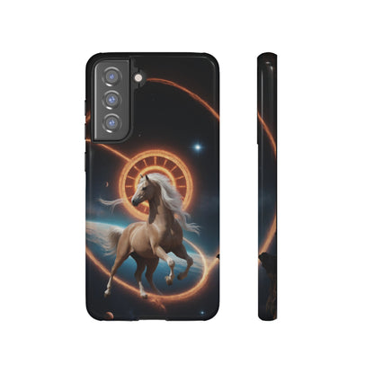 Chinese Zodiac Horse Phone Case for Samsung Galaxy S10–S24 - Designed by Thalia