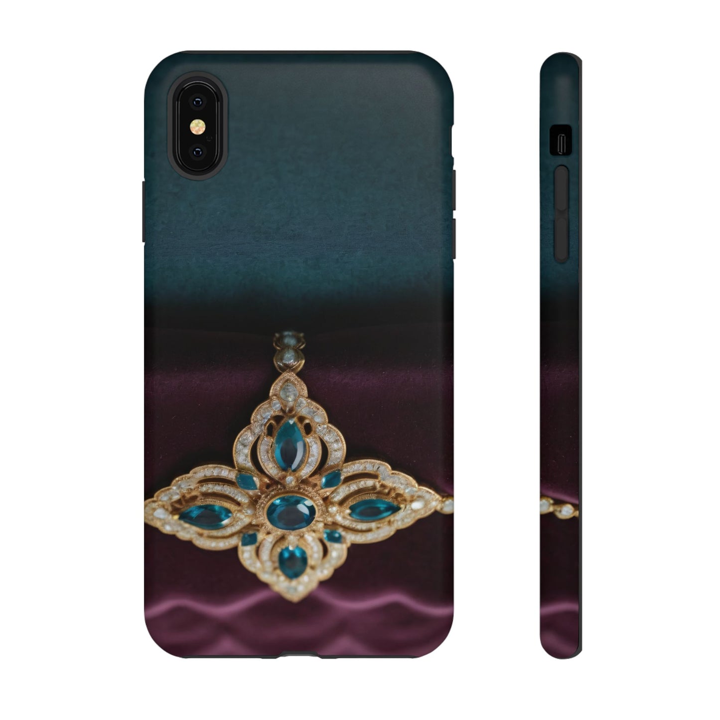 Midnight Couture Phone Case for iPhone 8–16 Pro Max, iPhone 8 Plus–13 Mini, iPhone XS–XS Max, iPhone 11–14 Pro Max - Designed by Thalia