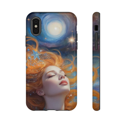 Celestial Dreams Custom Phone Case for iPhone 8–16 Pro Max, iPhone 8 Plus–13 Mini, iPhone XS–XS Max, iPhone 11–14 Pro Max - Designed by Thalia