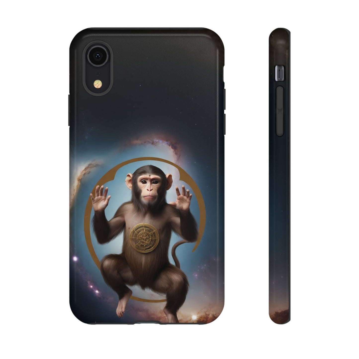 Chinese Zodiac Monkey Custom Phone Case for iPhone 8–16 Pro Max, Pixel 5–8 Pro, Galaxy S10–S24 Ultra - Designed by Thalia