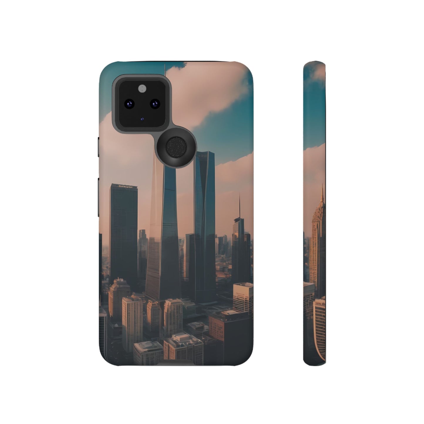 City Skylines Phone Case for Google Pixel 8 Pro, Pixel 8, Pixel 7, Pixel 6 Pro, Pixel 6, Pixel 5 5G - Designed by Thalia