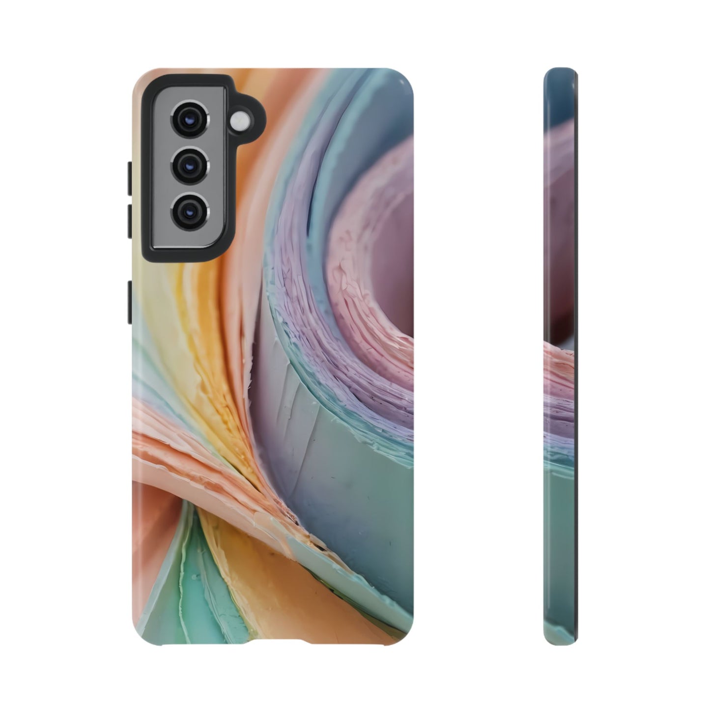 Pastel Perfection Custom Phone Case for Samsung Galaxy S10–S10 Plus, S20–S20 Ultra, S21, S22, S23, S24 Ultra - Designed by Thalia