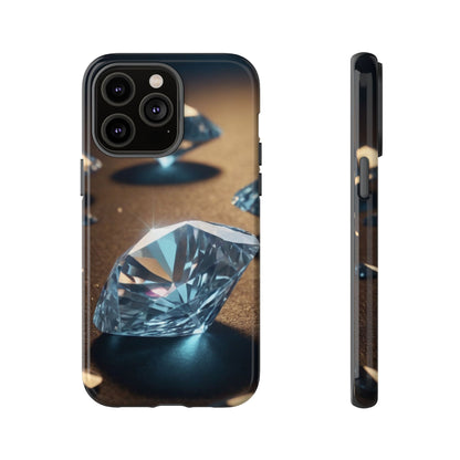 Raining Diamonds Custom, Stylish, Unique & UV protected phone case for Google Pixel, Samsung & iPhone - design for all models - Designed by Thalia