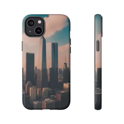 City Skylines Phone Case for iPhone 8–16 Pro Max, iPhone 8 Plus–13 Mini, iPhone XS–XS Max, iPhone 11–14 Pro Max - Designed by Thalia