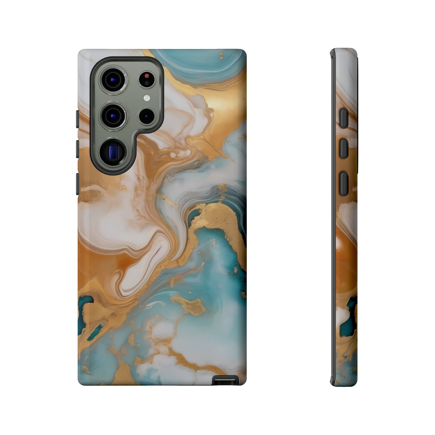 Marble Hues Phone Case for iPhone 8–16 Pro Max, Pixel 5–8 Pro, Galaxy S10–S24 Ultra - Designed by Thalia