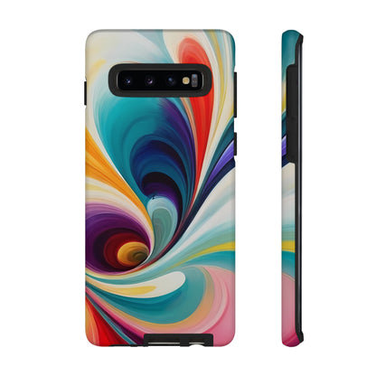 Abstract Elegance Custom Phone Case for iPhone 8–16 Pro Max, iPhone 8 Plus–13 Mini, iPhone XS–XS Max, iPhone 11–14 Pro Max - Designed by Thalia