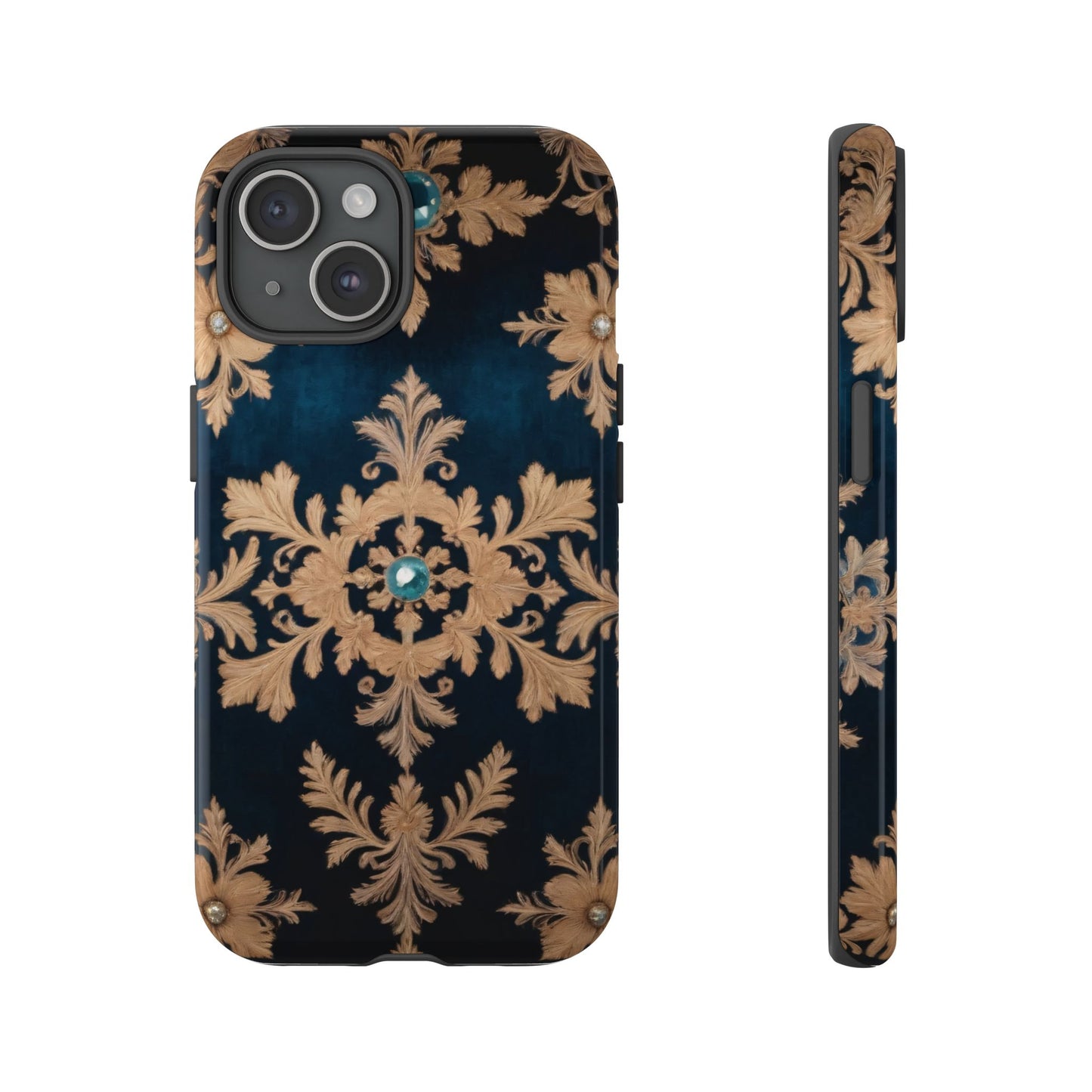 Velour Prestige Phone Case for iPhone 8–16 Pro Max, Pixel 5–8 Pro, Galaxy S10–S24 Ultra - Designed by Thalia