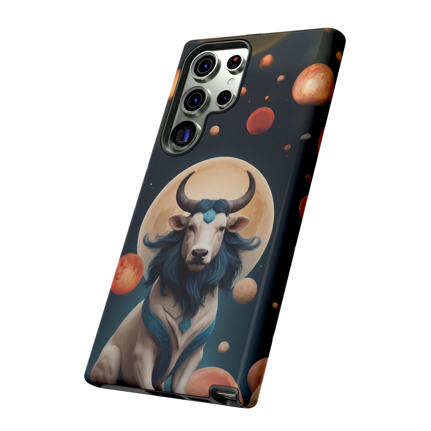 Chinese Zodiac Ox Custom Phone Case for Samsung Galaxy S10–S24 - Designed by Thalia