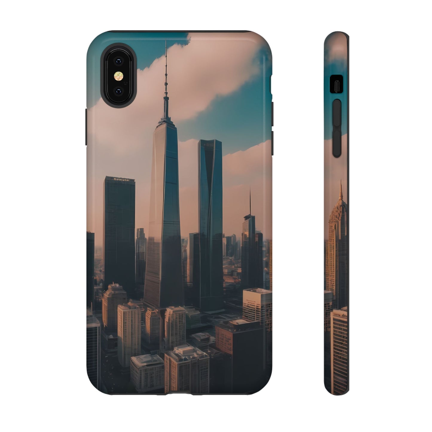 City Skylines Phone Case for iPhone 8–16 Pro Max, iPhone 8 Plus–13 Mini, iPhone XS–XS Max, iPhone 11–14 Pro Max - Designed by Thalia