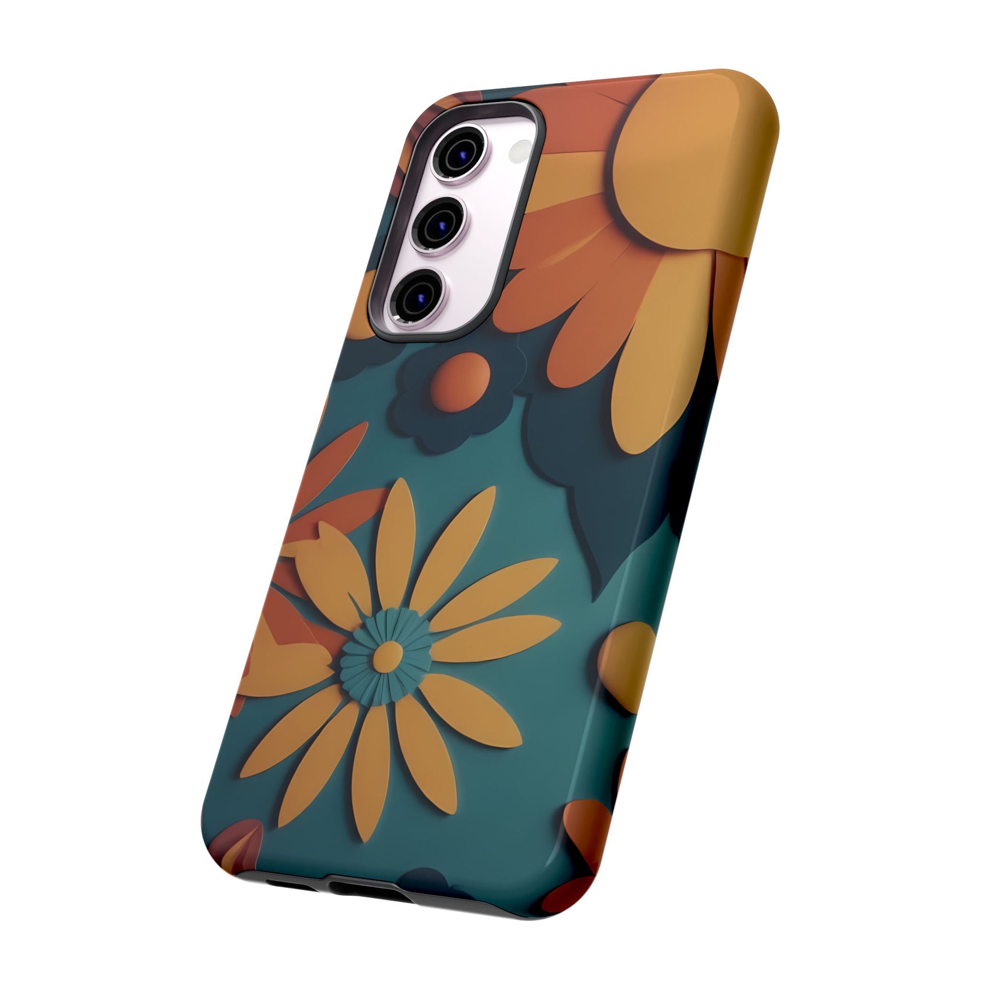 70s Retro Phone Case for iPhone 8–16 Pro Max, Pixel 5–8 Pro, Galaxy S10–S24 Ultra - Designed by Thalia