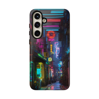 Electric Neon Custom Phone Case for Samsung Galaxy S10–S24 - Designed by Thalia