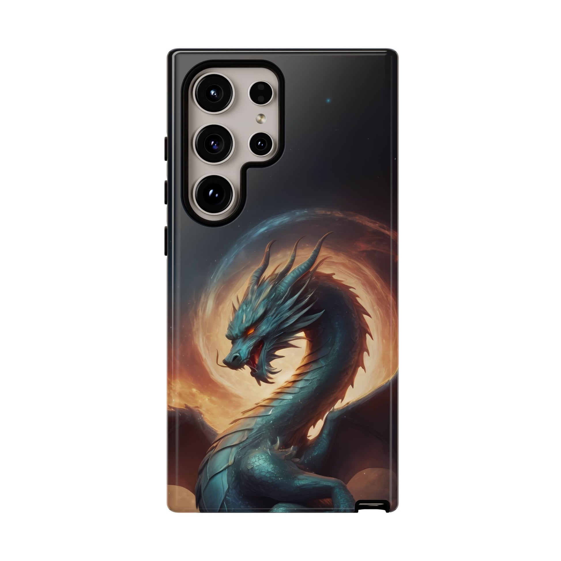 Chinese Zodiac Dragon Phone Case for iPhone 8–16 Pro Max, Pixel 5–8 Pro, Galaxy S10–S24 Ultra - Designed by Thalia