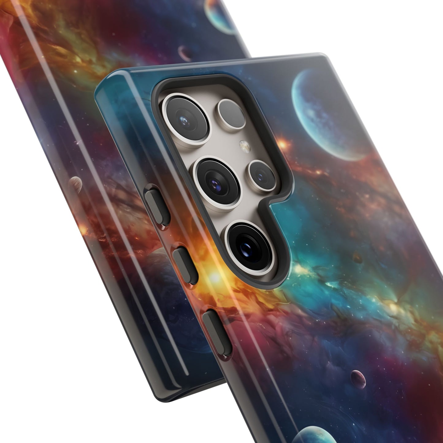 Cosmic Voyage Phone Case for iPhone 8–16 Pro Max, Pixel 5–8 Pro, Galaxy S10–S24 Ultra - Designed by Thalia