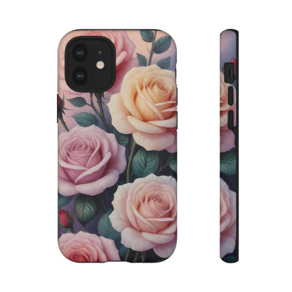 Bloom with Style - Roses Phone Case for iPhone 8–16 Pro Max, Pixel 5–8 Pro, Galaxy S10–S24 Ultra - Designed by Thalia