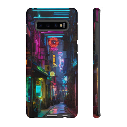 Electric Neon Custom Phone Case for Samsung Galaxy S10–S24 - Designed by Thalia