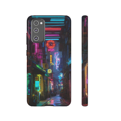 Electric Neon Custom Phone Case for Samsung Galaxy S10–S24 - Designed by Thalia