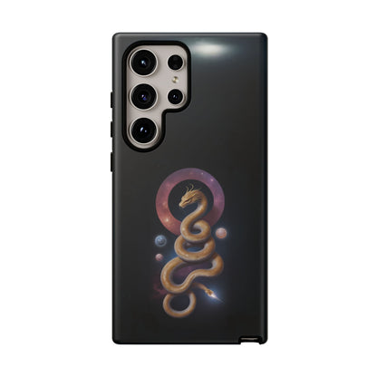 Chinese Zodiac Snake Phone Case for Samsung Galaxy S10–S24 - Designed by Thalia