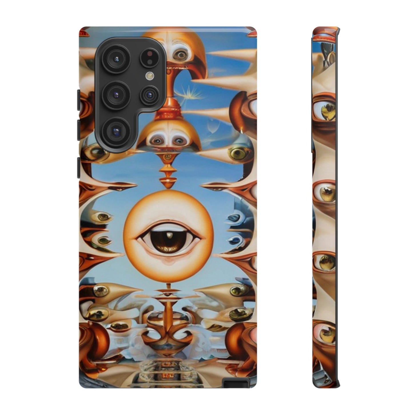 Surreal Suspect Custom Phone Case for Samsung Galaxy S10–S10 Plus, S20–S20 Ultra, S21, S22, S23, S24 Ultra - Designed by Thalia