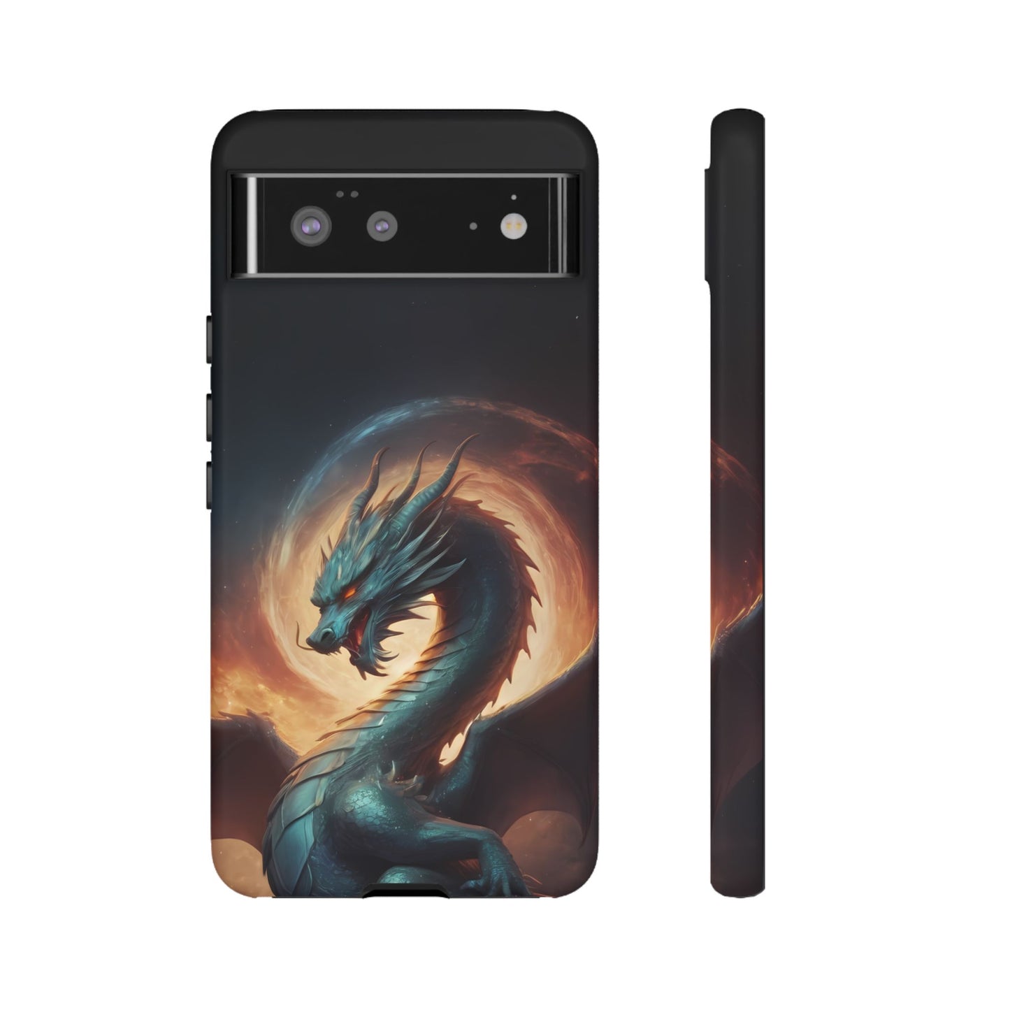 Chinese Zodiac Dragon Phone Case for Google Pixel 8 Pro, Pixel 8, Pixel 7, Pixel 6 Pro, Pixel 6, Pixel 5 5G - Designed by Thalia