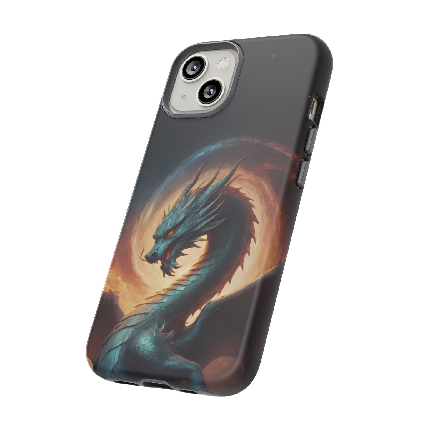 Chinese Zodiac Dragon Phone Case for iPhone 8–16 Pro Max, Pixel 5–8 Pro, Galaxy S10–S24 Ultra - Designed by Thalia