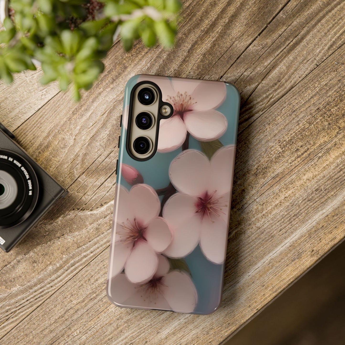 Cherry Blossom Phone Case for Samsung Galaxy S10–S24 - Designed by Thalia