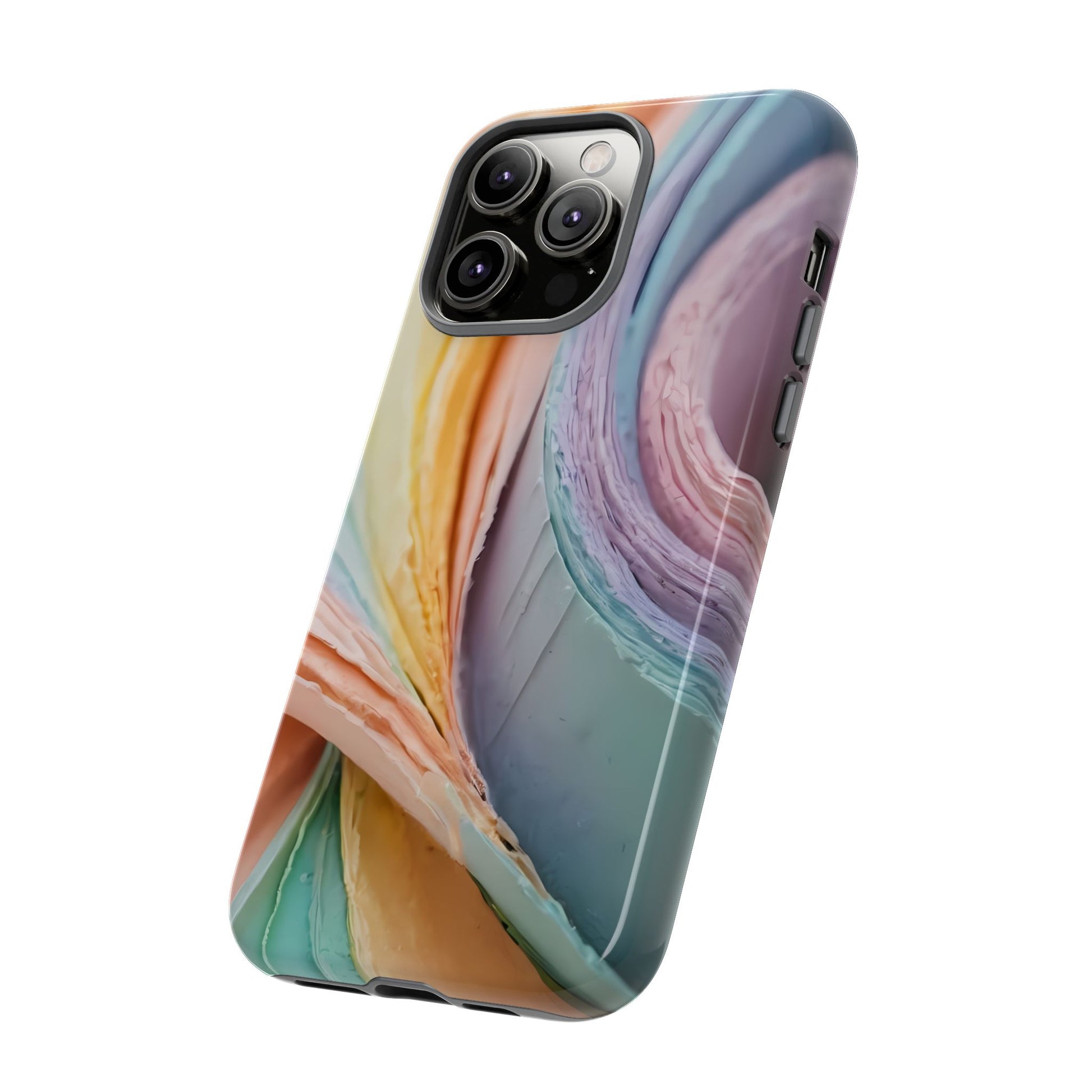 Pastel Perfection Stylish Unique UV Protected Phone Case for iPhone 8–16 Pro Max, iPhone 8 Plus–13 Mini, iPhone XS–XS Max, iPhone 11–14 Pro Max - Designed by Thalia