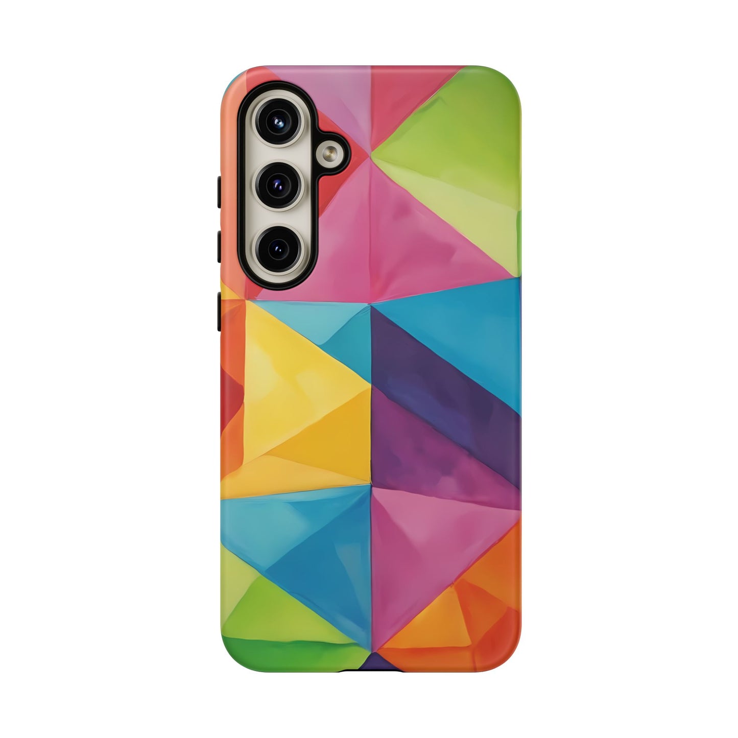 Geometric Play Phone Case for iPhone 8–16 Pro Max, Pixel 5–8 Pro, Galaxy S10–S24 Ultra - Designed by Thalia