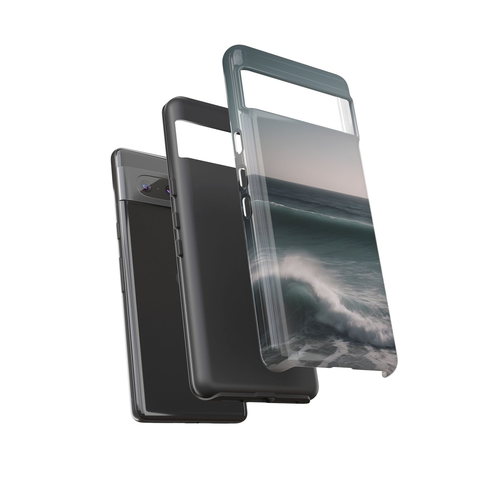 Cool Ocean Phone Case for Google Pixel 8 Pro, Pixel 8, Pixel 7, Pixel 6 Pro, Pixel 6, Pixel 5 5G - Designed by Thalia