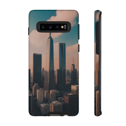 City Skylines Custom Phone Case for Samsung Galaxy S10–S10 Plus, S20–S20 Ultra, S21, S22, S23, S24 Ultra - Designed by Thalia