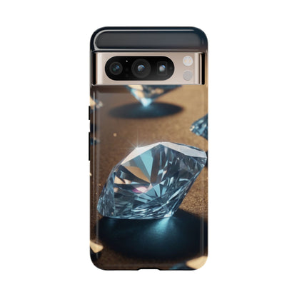 Raining Diamonds Custom, Stylish, Unique & UV protected phone case for Google Pixel, Samsung & iPhone - design for all models - Designed by Thalia