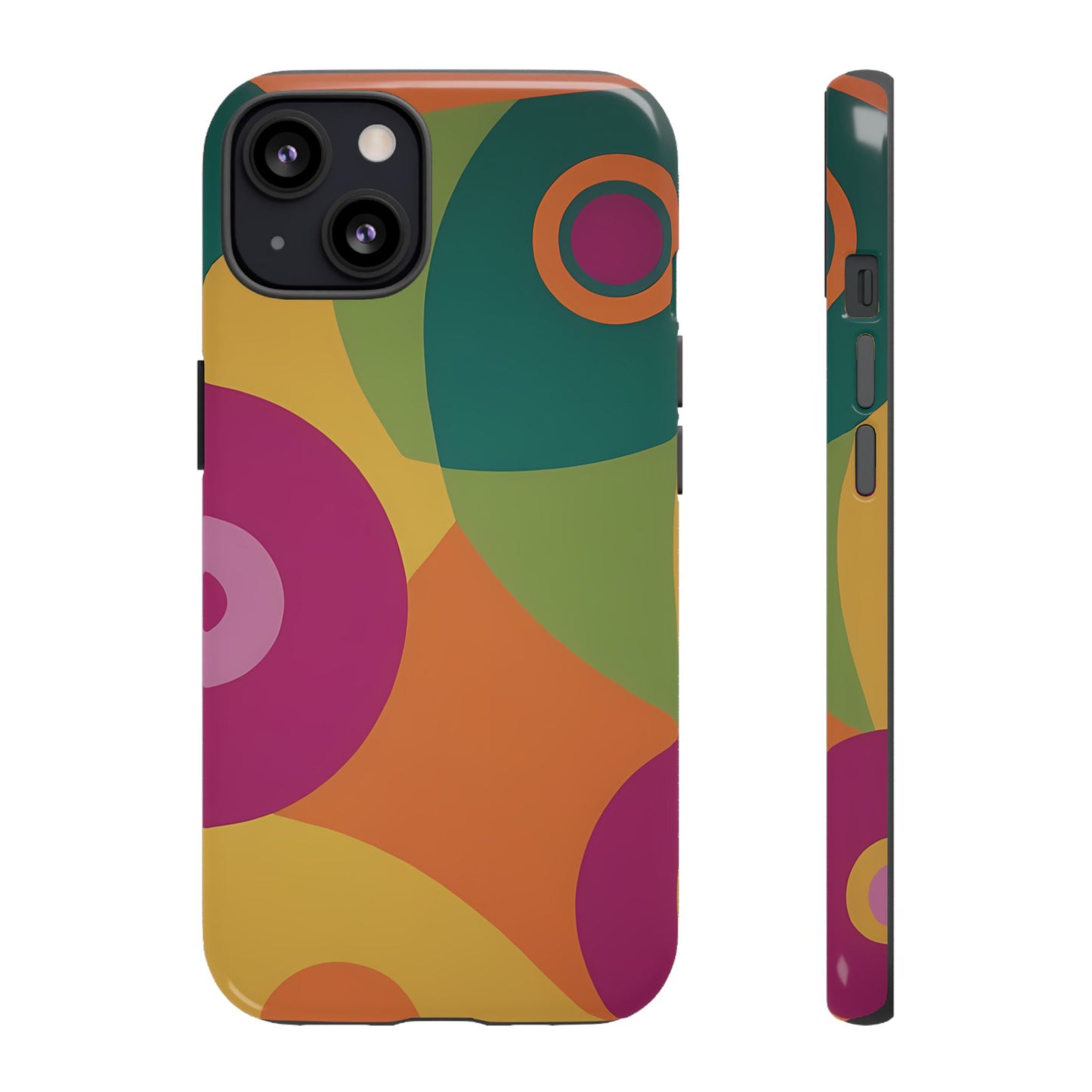 60s Retro Phone Case for iPhone 8–16 Pro Max, Pixel 5–8 Pro, Galaxy S10–S24 Ultra - Designed by Thalia