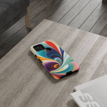 Abstract Elegance Custom Phone Case for Google Pixel 8 Pro, Pixel 8, Pixel 7, Pixel 6 Pro, Pixel 6, Pixel 5 5G - Designed by Thalia