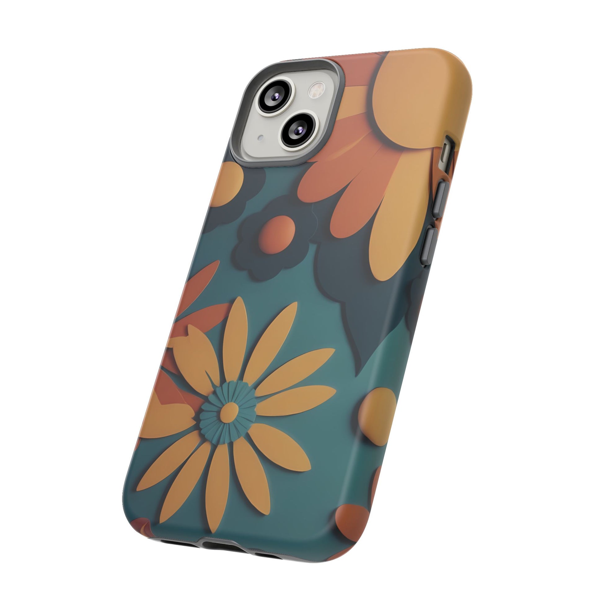 70s Retro Phone Case for iPhone 8–16 Pro Max, Pixel 5–8 Pro, Galaxy S10–S24 Ultra - Designed by Thalia