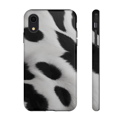 Chic Bovine Elegance Phone Case for iPhone 8–16 Pro Max, Pixel 5–8 Pro, Galaxy S10–S24 Ultra - Designed by Thalia