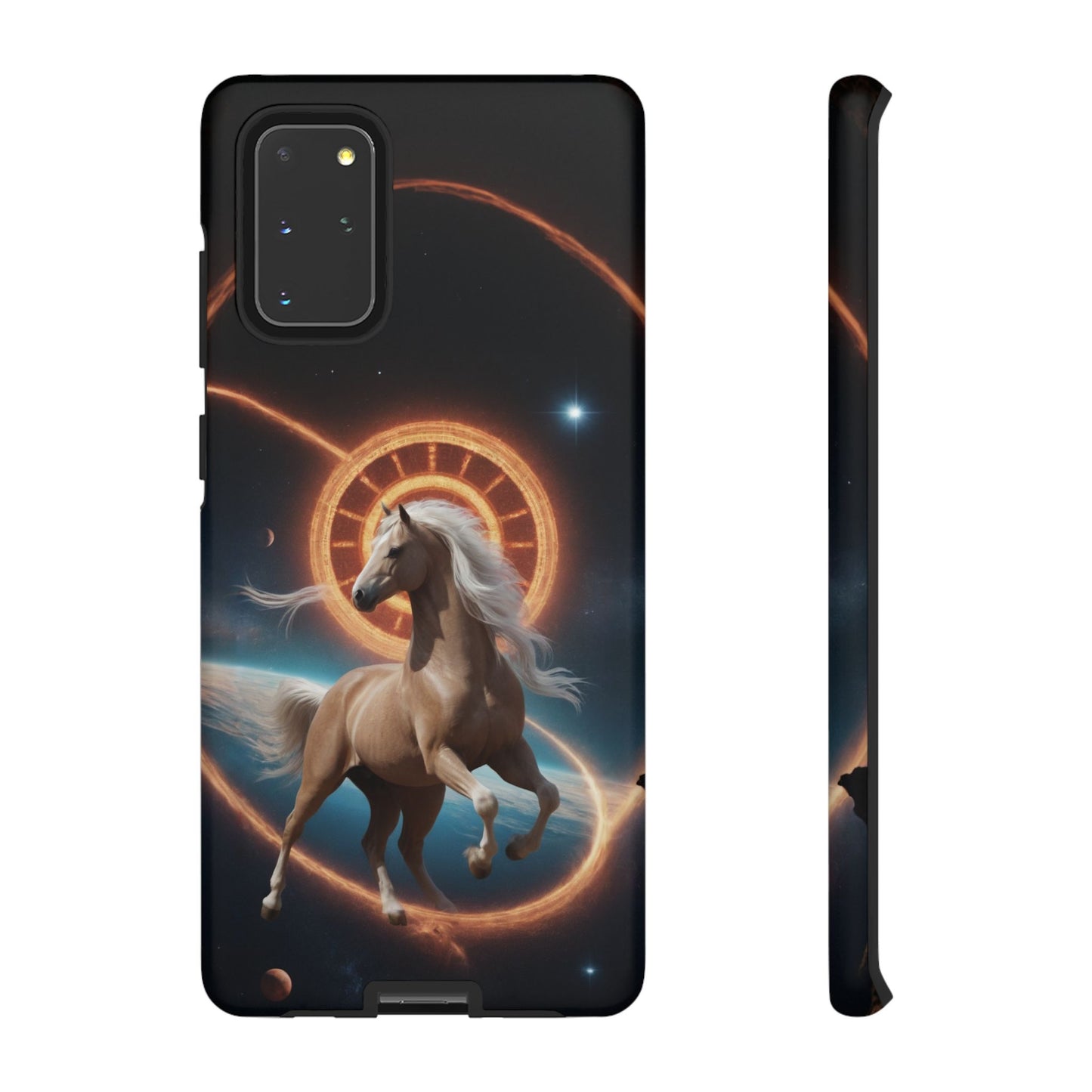 Chinese Zodiac Horse Custom Phone Case for iPhone 8–16 Pro Max, Pixel 5–8 Pro, Galaxy S10–S24 Ultra - Designed by Thalia