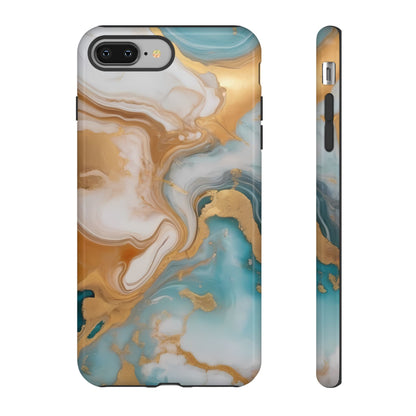 Marble Hues Phone Case for iPhone 8–16 Pro Max, Pixel 5–8 Pro, Galaxy S10–S24 Ultra - Designed by Thalia