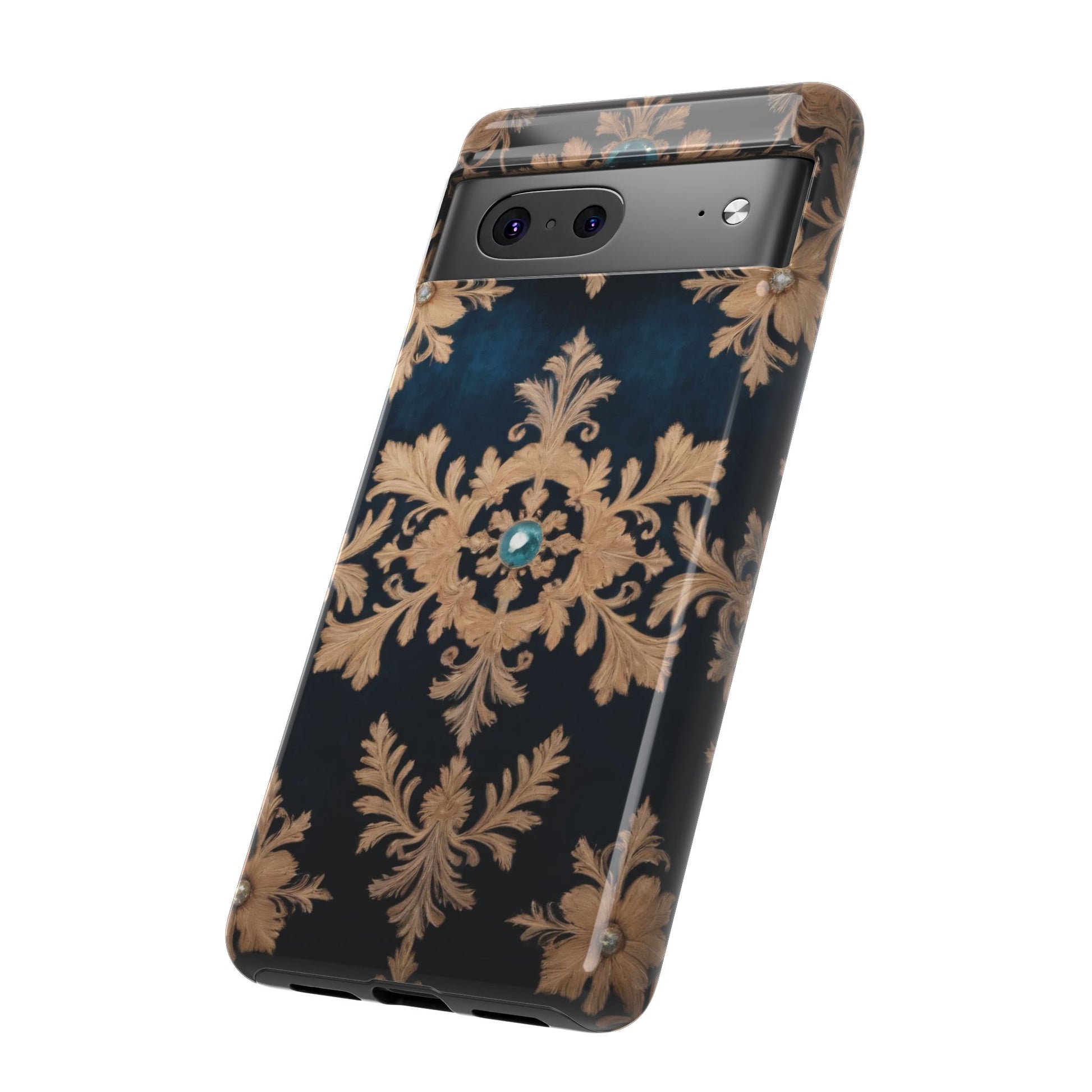 Velour Prestige Custom Phone Case for Google Pixel 8 Pro, Pixel 8, Pixel 7, Pixel 6 Pro, Pixel 6, Pixel 5 5G - Designed by Thalia