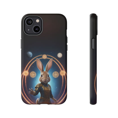 Chinese Zodiac Rabbit Phone Case for iPhone 8–16 Pro Max, iPhone 8 Plus–13 Mini, iPhone XS–XS Max, iPhone 11–14 Pro Max - Designed by Thalia