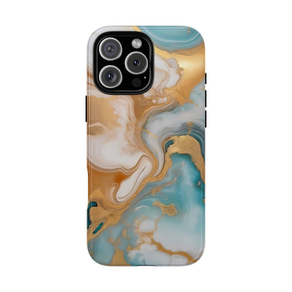 Marble Hues Phone Case for iPhone 8–16 Pro Max, iPhone 8 Plus–13 Mini, iPhone XS–XS Max, iPhone 11–14 Pro Max - Designed by Thalia