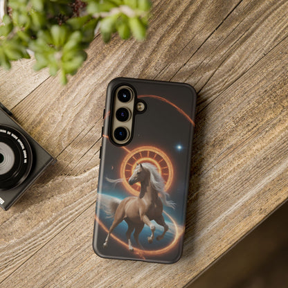 Chinese Zodiac Horse Phone Case for Samsung Galaxy S10–S24 - Designed by Thalia