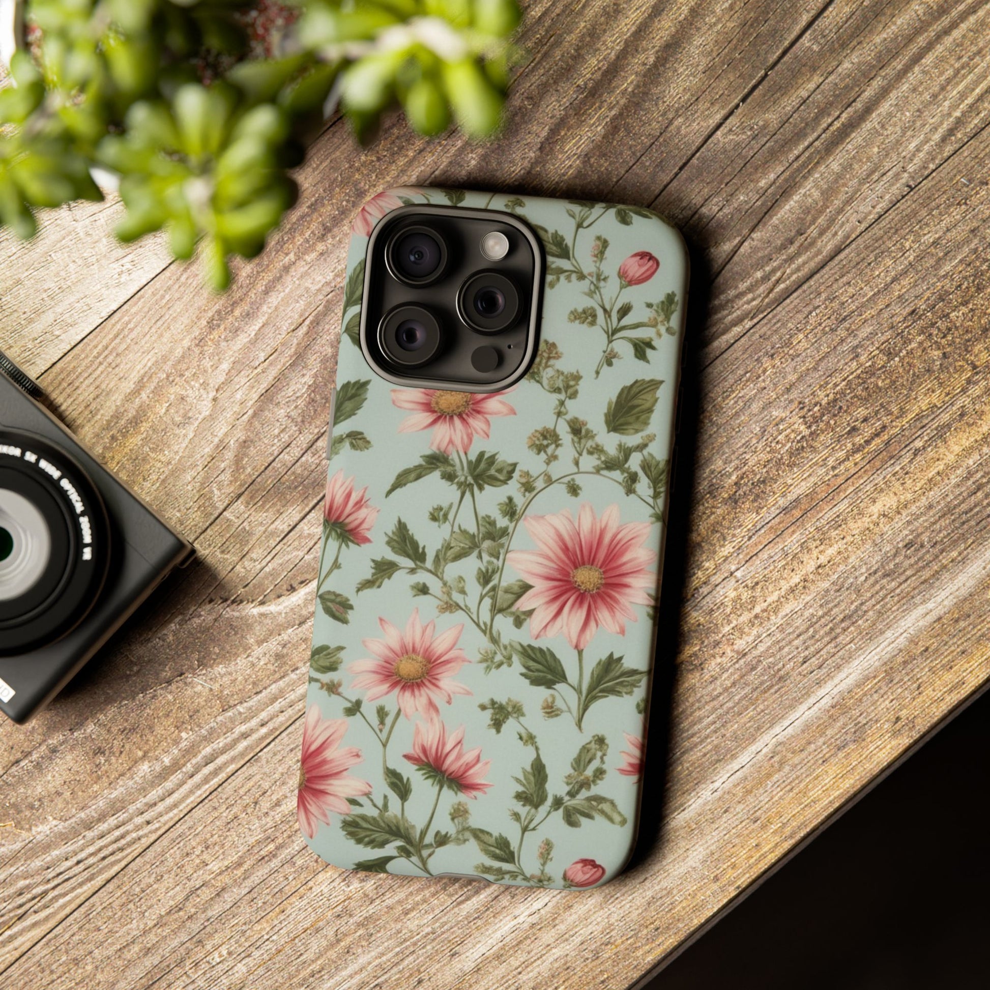 Flower Garden Phone Case for iPhone 8–16 Pro Max, iPhone 8 Plus–13 Mini, iPhone XS–XS Max, iPhone 11–14 Pro Max - Designed by Thalia