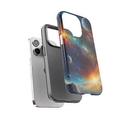 Cosmic Voyage Phone Case for iPhone 8–16 Pro Max, iPhone 8 Plus–13 Mini, iPhone XS–XS Max, iPhone 11–14 Pro Max - Designed by Thalia