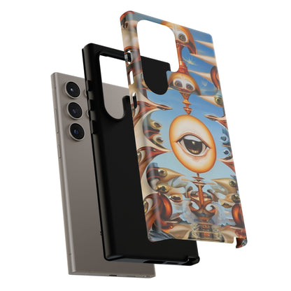 Surreal Suspect Custom Phone Case for Samsung Galaxy S10–S10 Plus, S20–S20 Ultra, S21, S22, S23, S24 Ultra - Designed by Thalia