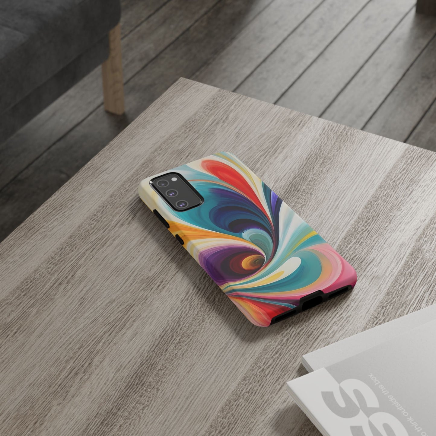 Abstract Elegance Custom Phone Case for iPhone 8–16 Pro Max, iPhone 8 Plus–13 Mini, iPhone XS–XS Max, iPhone 11–14 Pro Max - Designed by Thalia